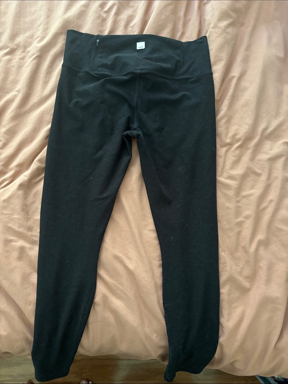 Vuori Black High-Waist Performance Leggings